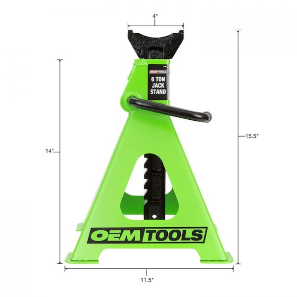 6 Ton Jack Stands (Pair)